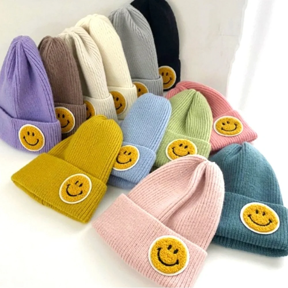 Smiley Face Beanie